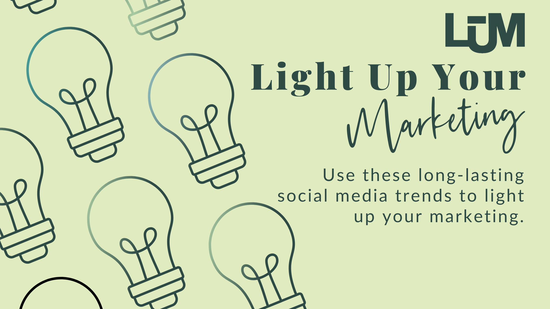 5 Ways to Illuminate Your Social Media